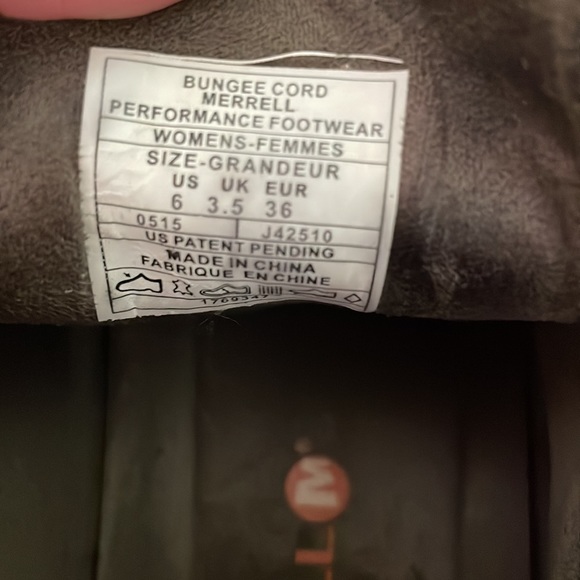 Merrell suede booties grey size 6 performance footwear - Picture 10 of 11